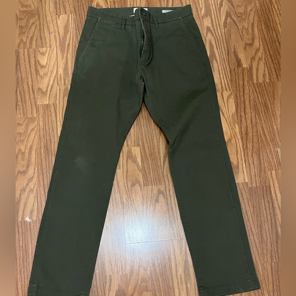Good Fellows target brand Olive Green Slim Fit Chinos size 31x30